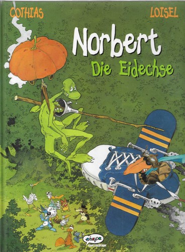 Norbert die eidechse ehapa - eidechse, /