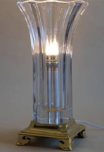 Vintage loisel crystal tall - crystal,